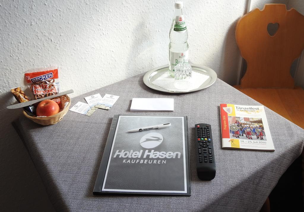 Hotel Hasen Kaufbeuren Allgaeu Eksteriør bilde